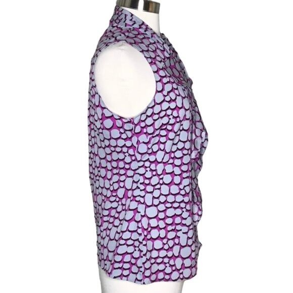 Banana Republic M sleeveless blouse gray - Picture 4 of 7